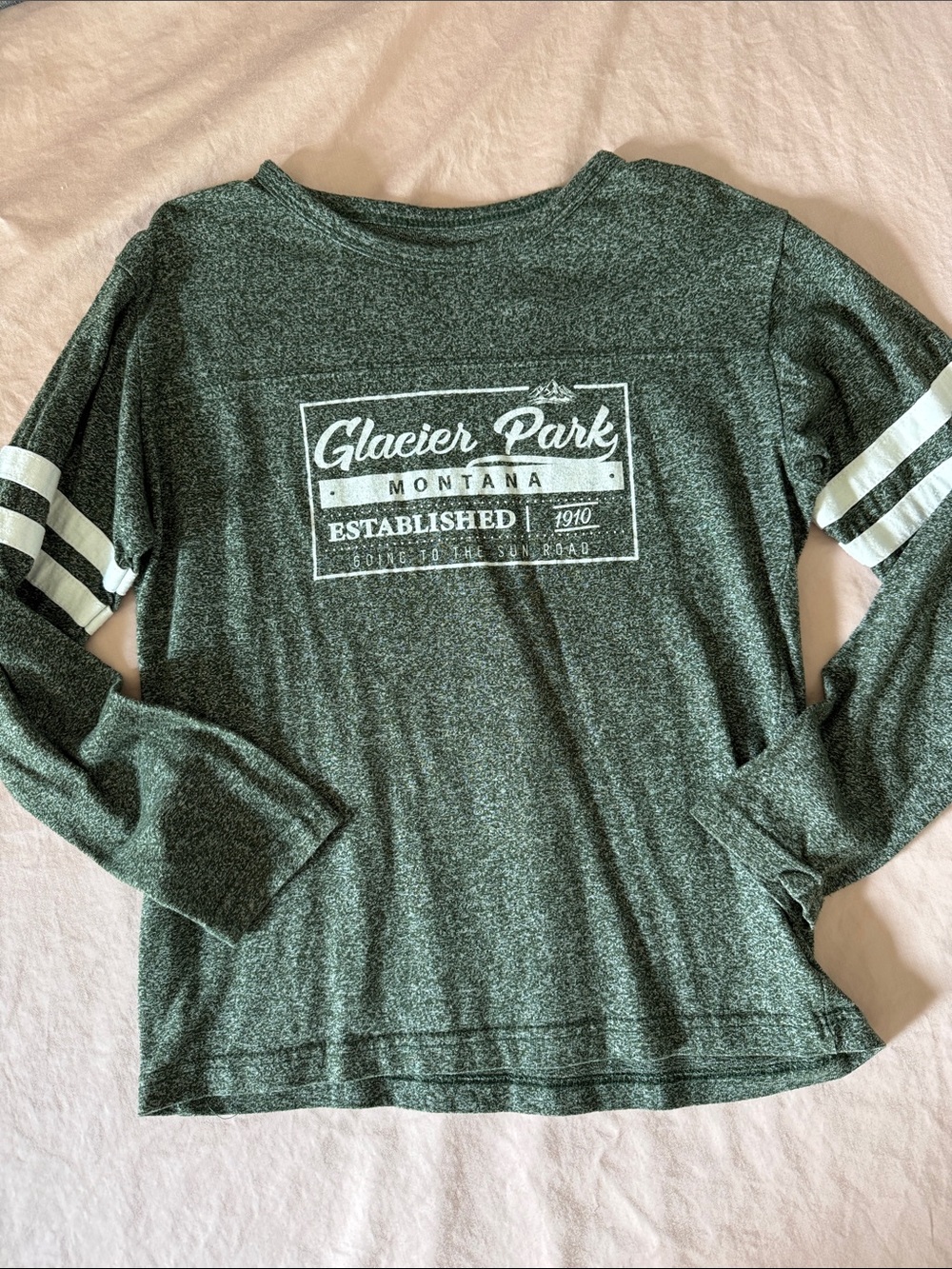 Kids Long-Sleeve Tee - Forest Green